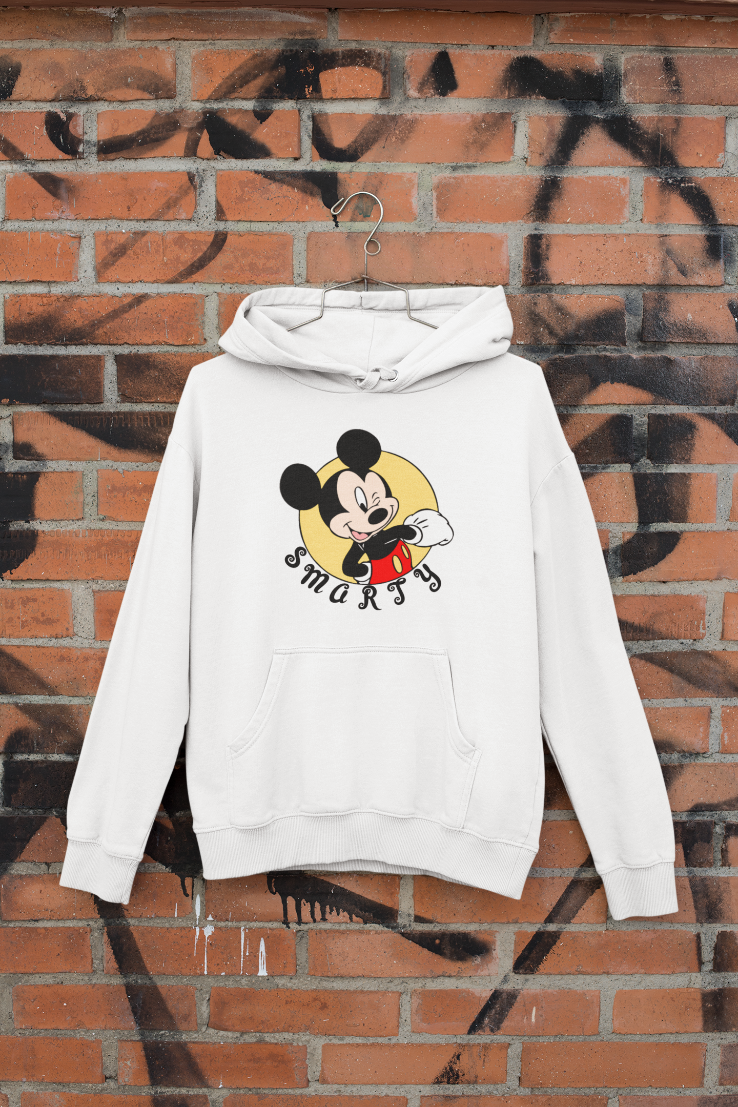 Smarty Cutey Couple Hoodie-FunkyTeesClub