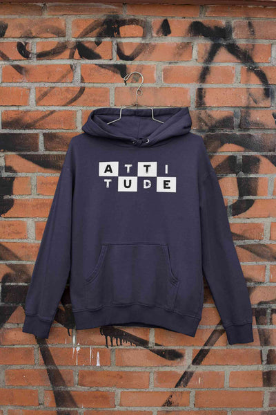 Attitude Typography Hoodies for Women-FunkyTeesClub
