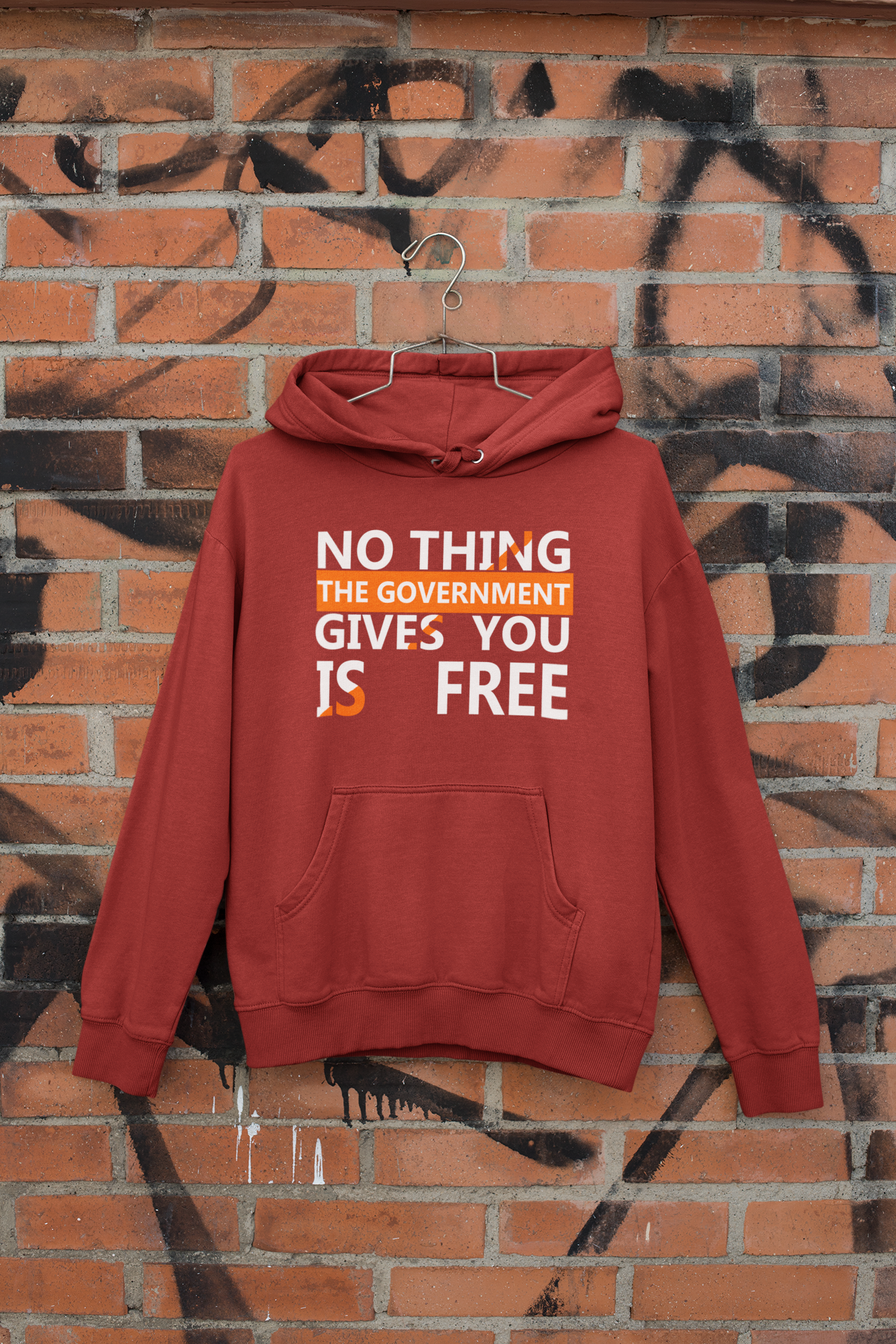 Nothing The Government Gives You Is Free Anti-Government Men Hoodies-FunkyTeesClub