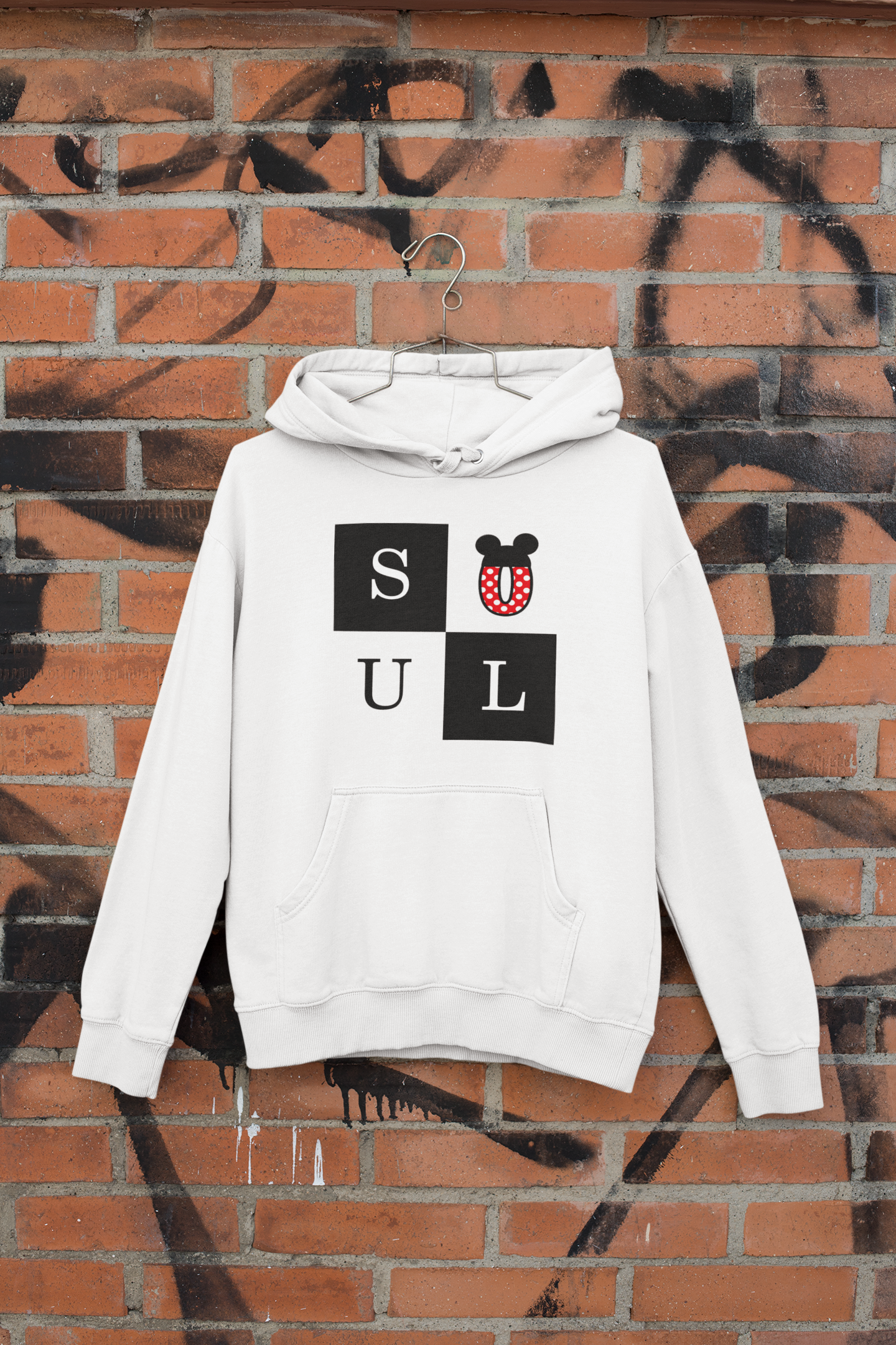 Soulmate Couple Hoodie-FunkyTeesClub