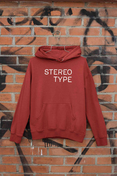 Stereotype Typography Hoodies for Women-FunkyTeesClub