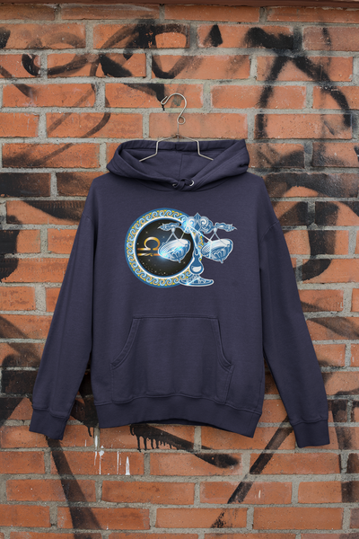 Libra Zodiac Sign Men Hoodies-FunkyTeesClub