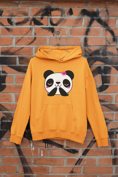 Panda Love Couple Hoodie-FunkyTeesClub