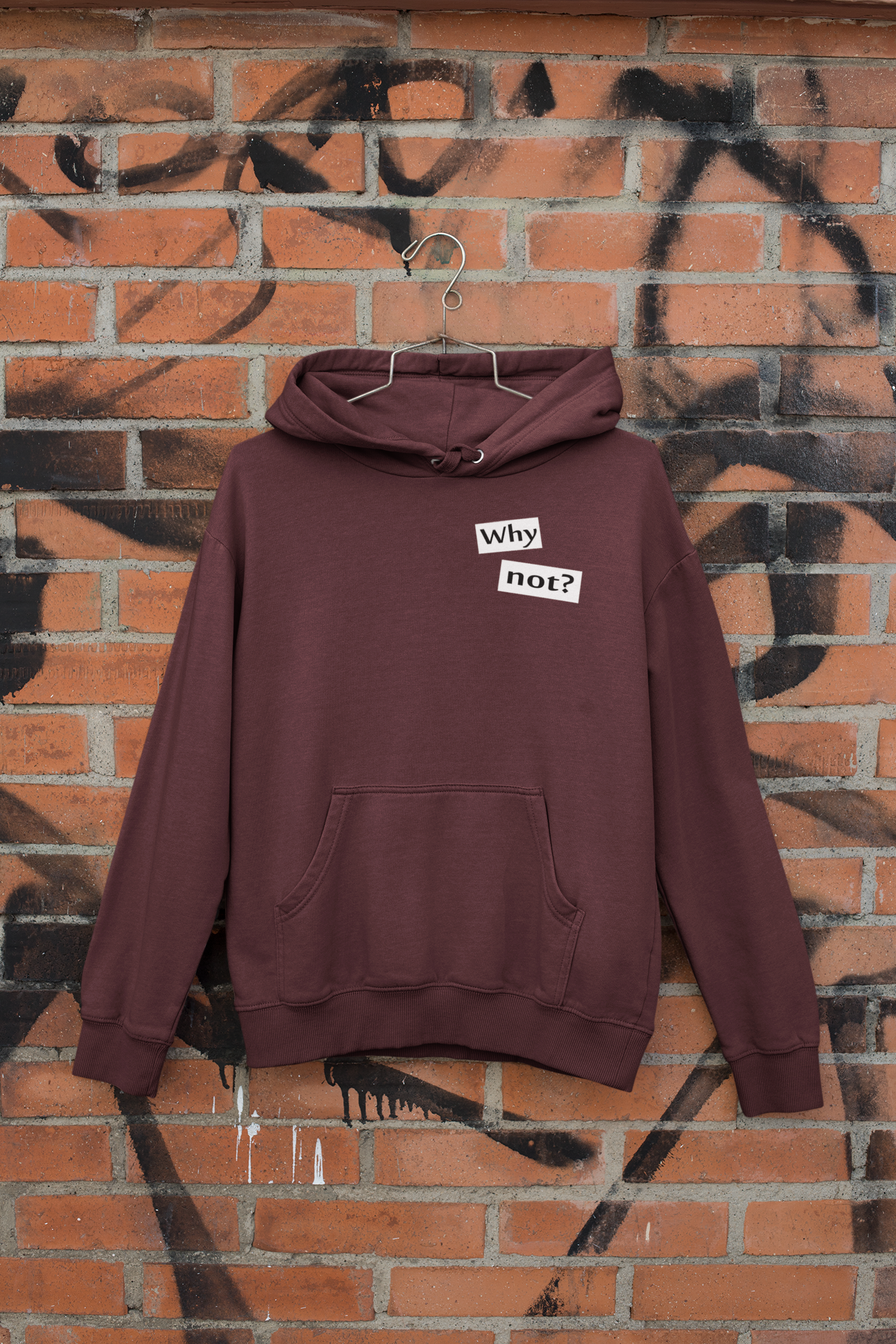 Why Not Quotes Men Hoodies-FunkyTeesClub