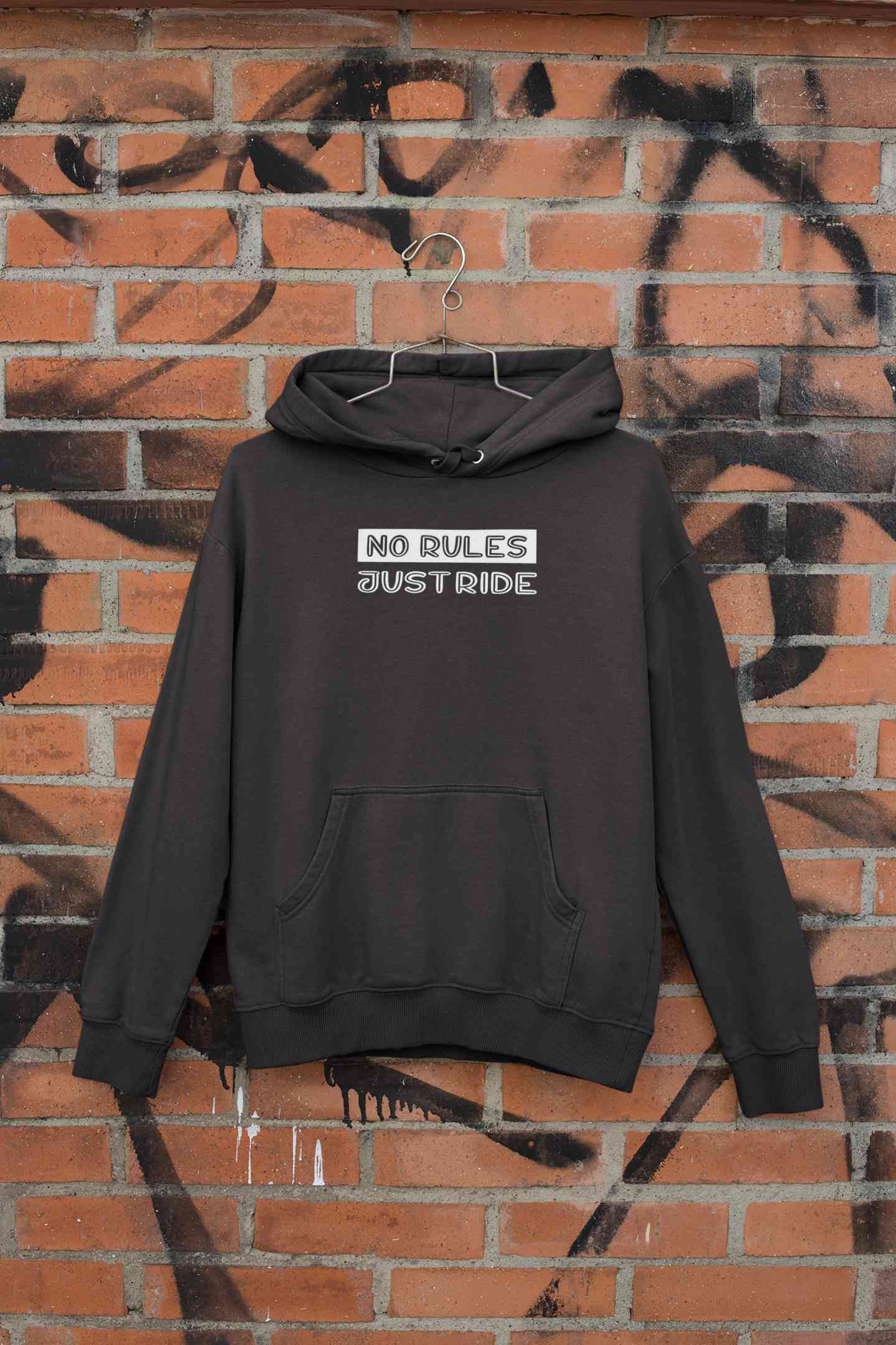 No Rules Just Ride Men Hoodies-FunkyTeesClub