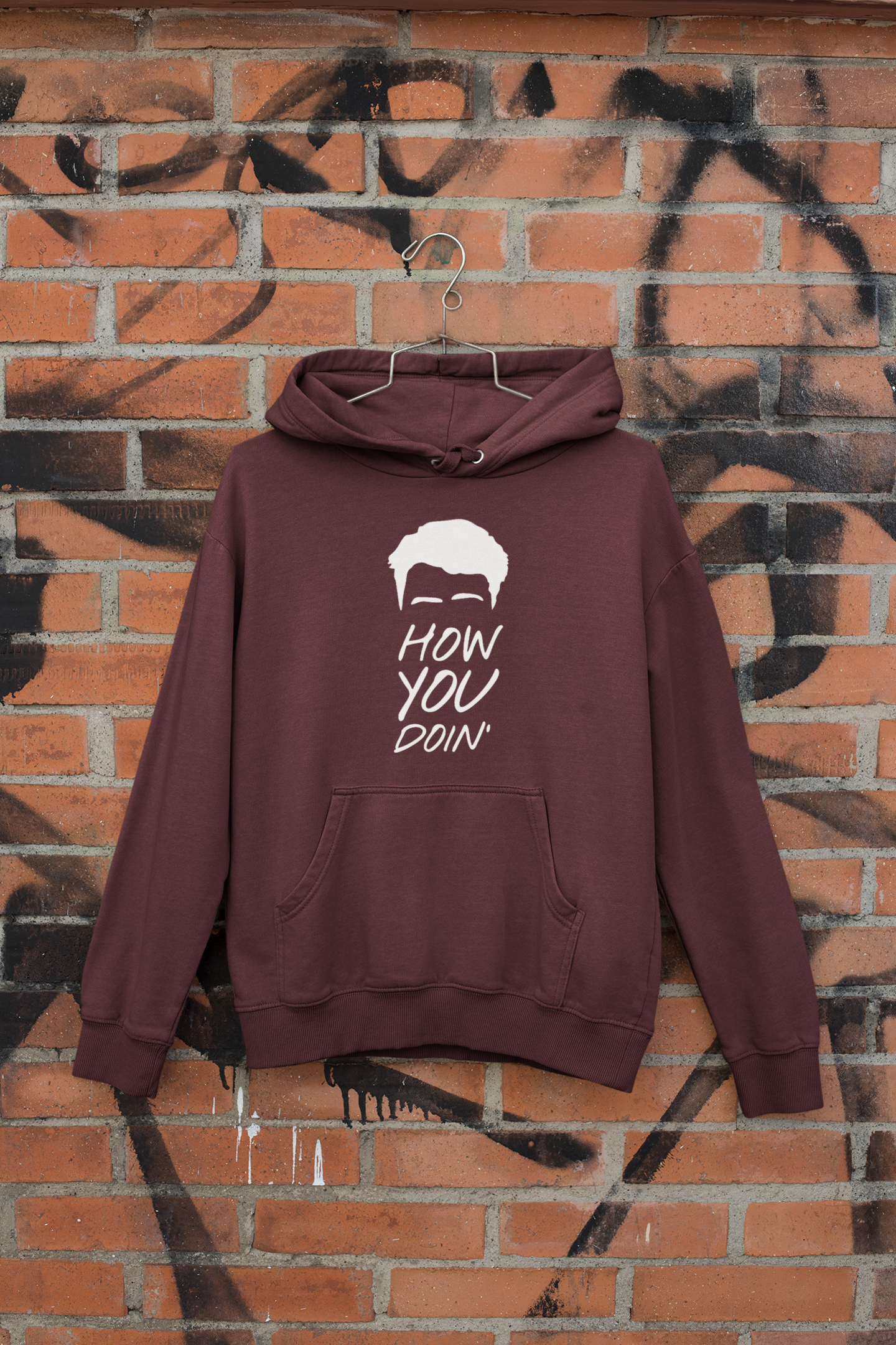 How You Doin Web Series Hoodies for Women-FunkyTeesClub