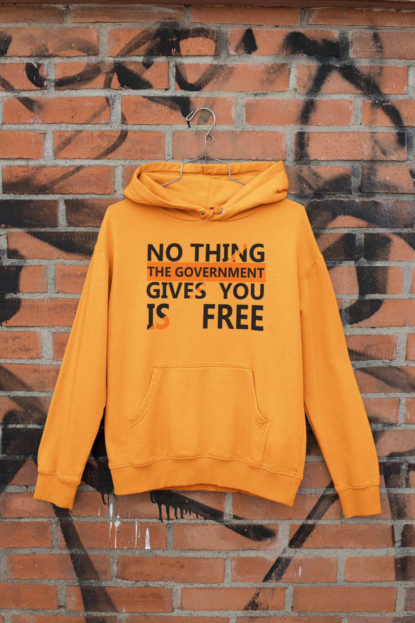 Nothing The Government Gives You Is Free Anti Government Hoodies for Women-FunkyTeesClub
