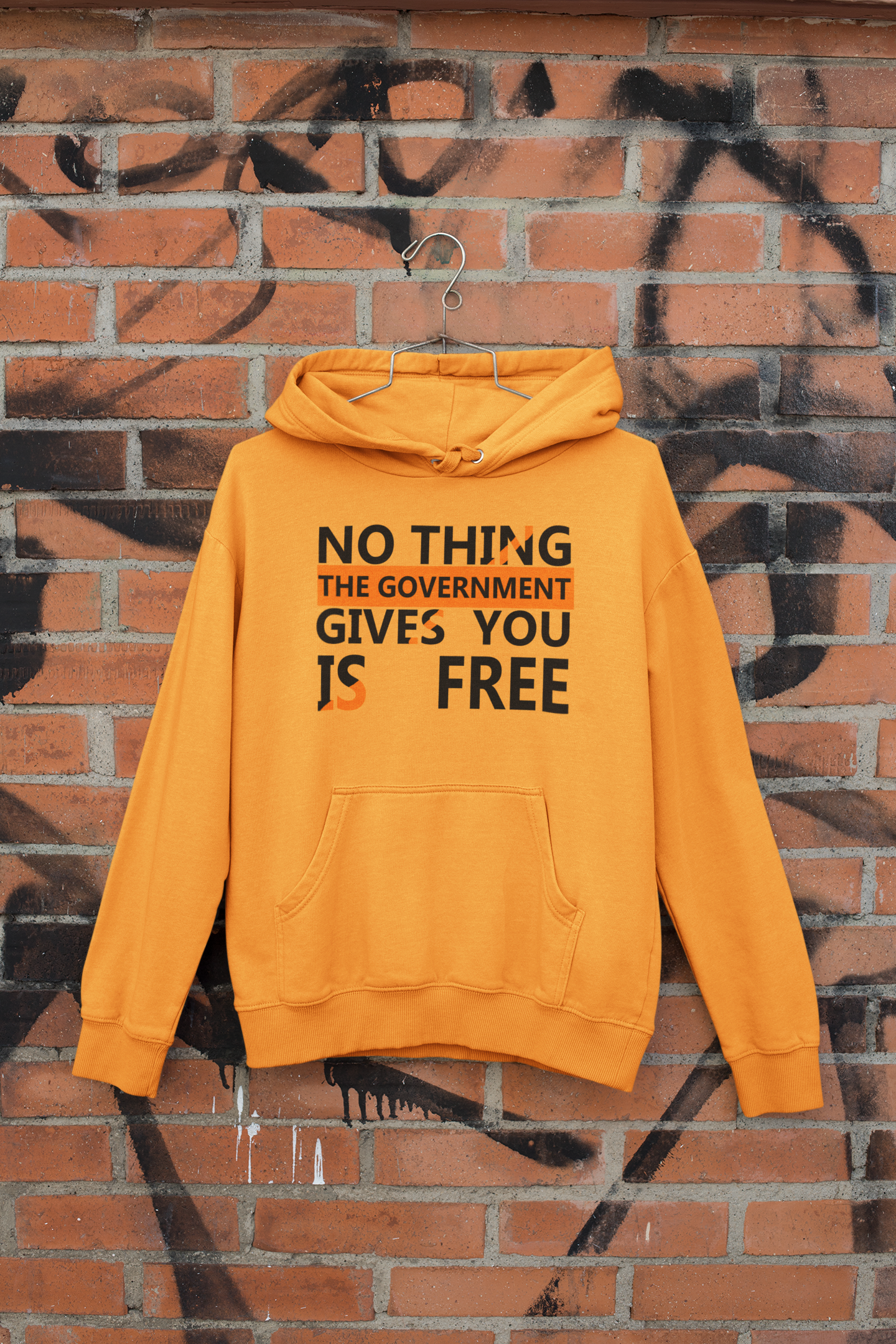 Nothing The Government Gives You Is Free Anti-Government Men Hoodies-FunkyTeesClub