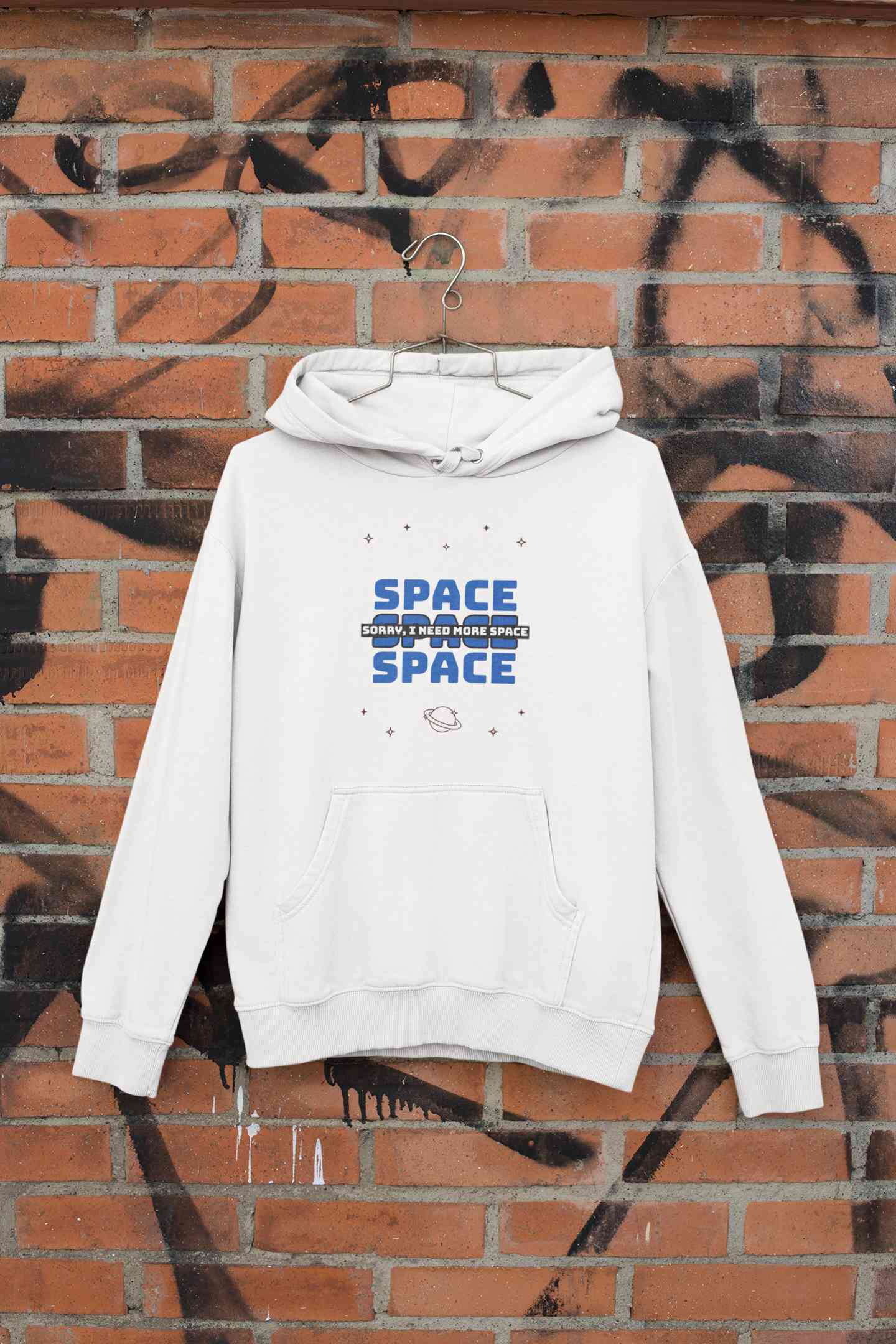 I Need More Space Hoodies for Women-FunkyTeesClub