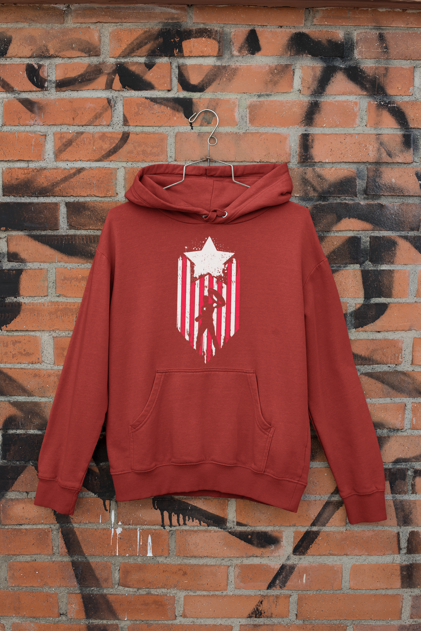 Captain America Web Series Men Hoodies-FunkyTeesClub