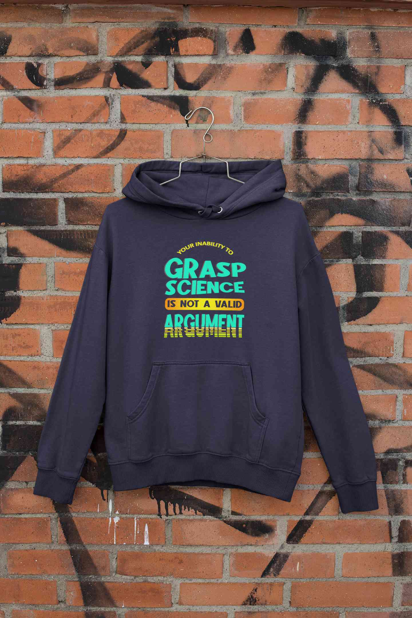 Not A Valid Argument Men Hoodies-FunkyTeesClub