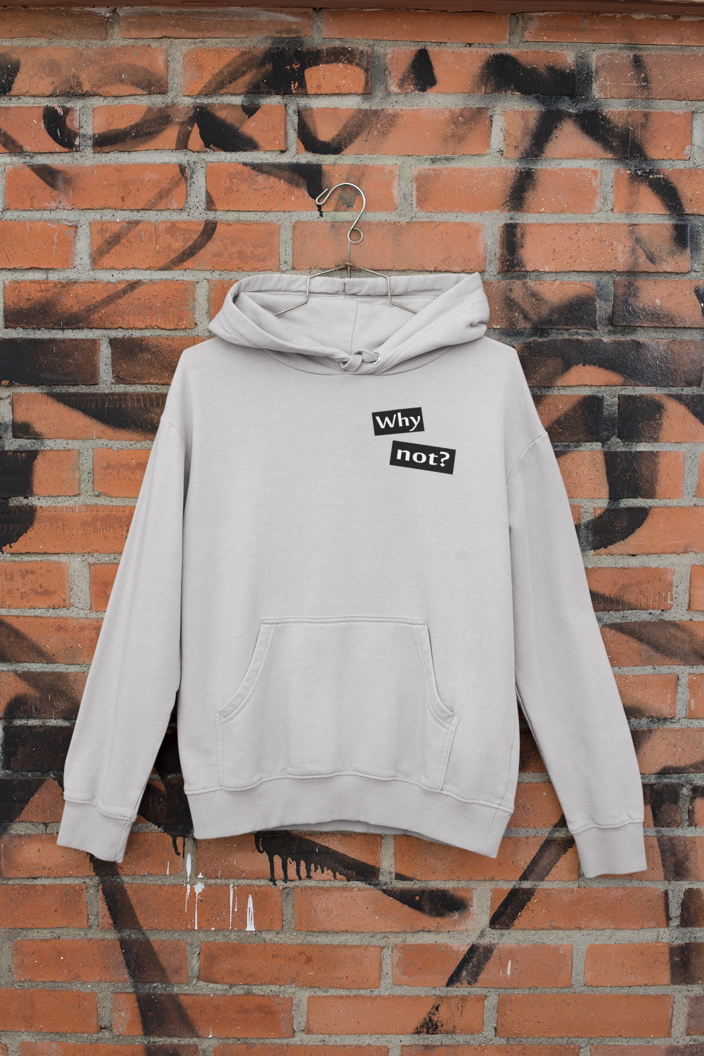 Why Not Quotes Men Hoodies-FunkyTeesClub