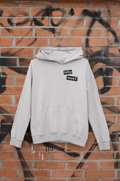 Why Not Quotes Men Hoodies-FunkyTeesClub