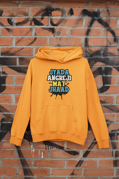 Angreji Mat Jhaad Desi Men Hoodies-FunkyTeesClub