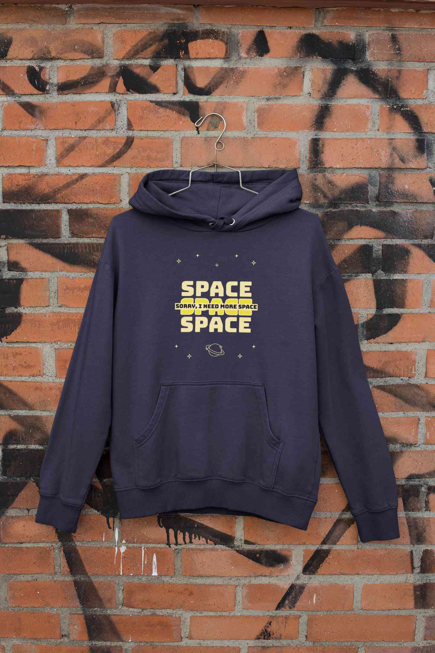 I Need More Space Men Hoodies-FunkyTeesClub