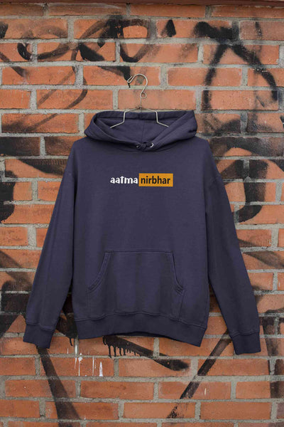 Aatmanirbhar Hoodies for Women-FunkyTeesClub