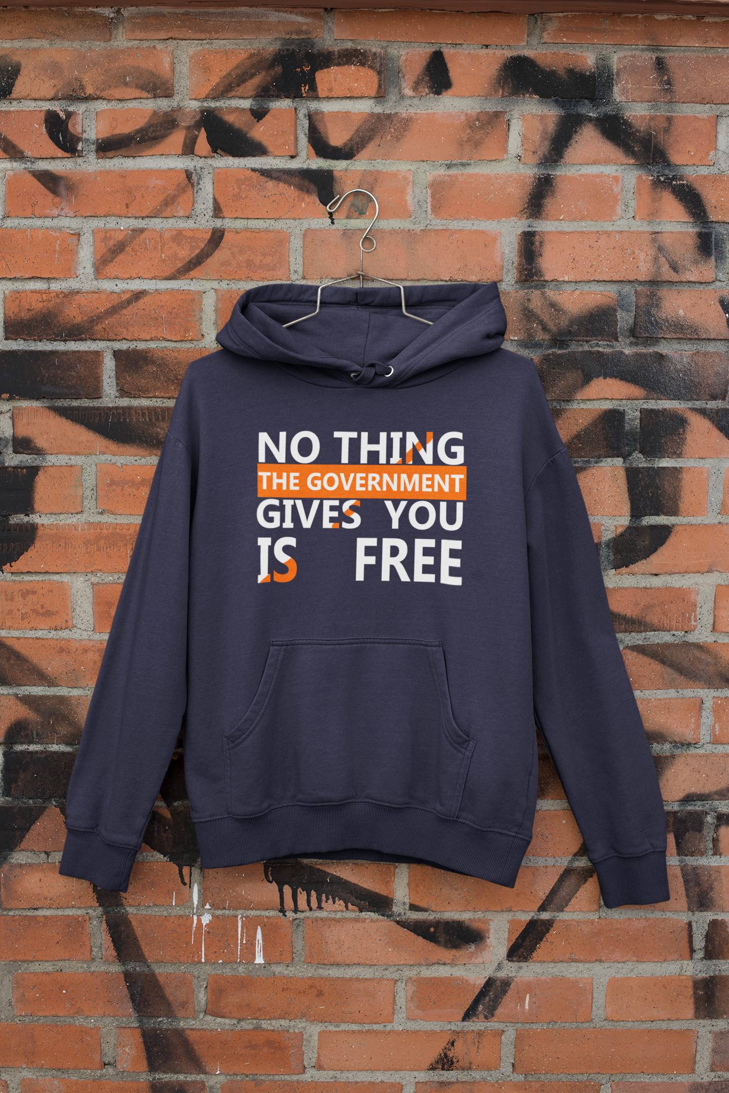 Nothing The Government Gives You Is Free Anti Government Hoodies for Women-FunkyTeesClub
