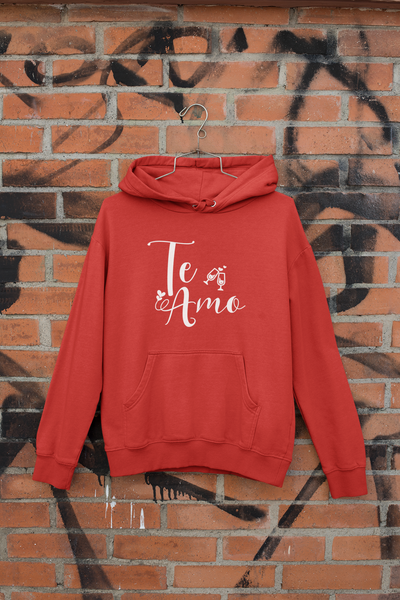 Te Amo Couple Hoodie-FunkyTeesClub