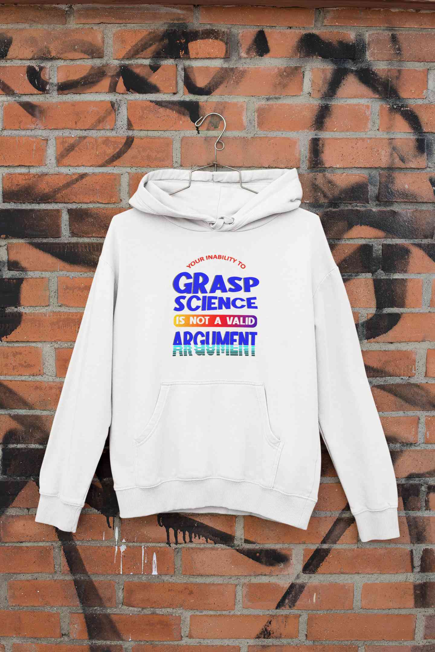 Not A Valid Argument Men Hoodies-FunkyTeesClub