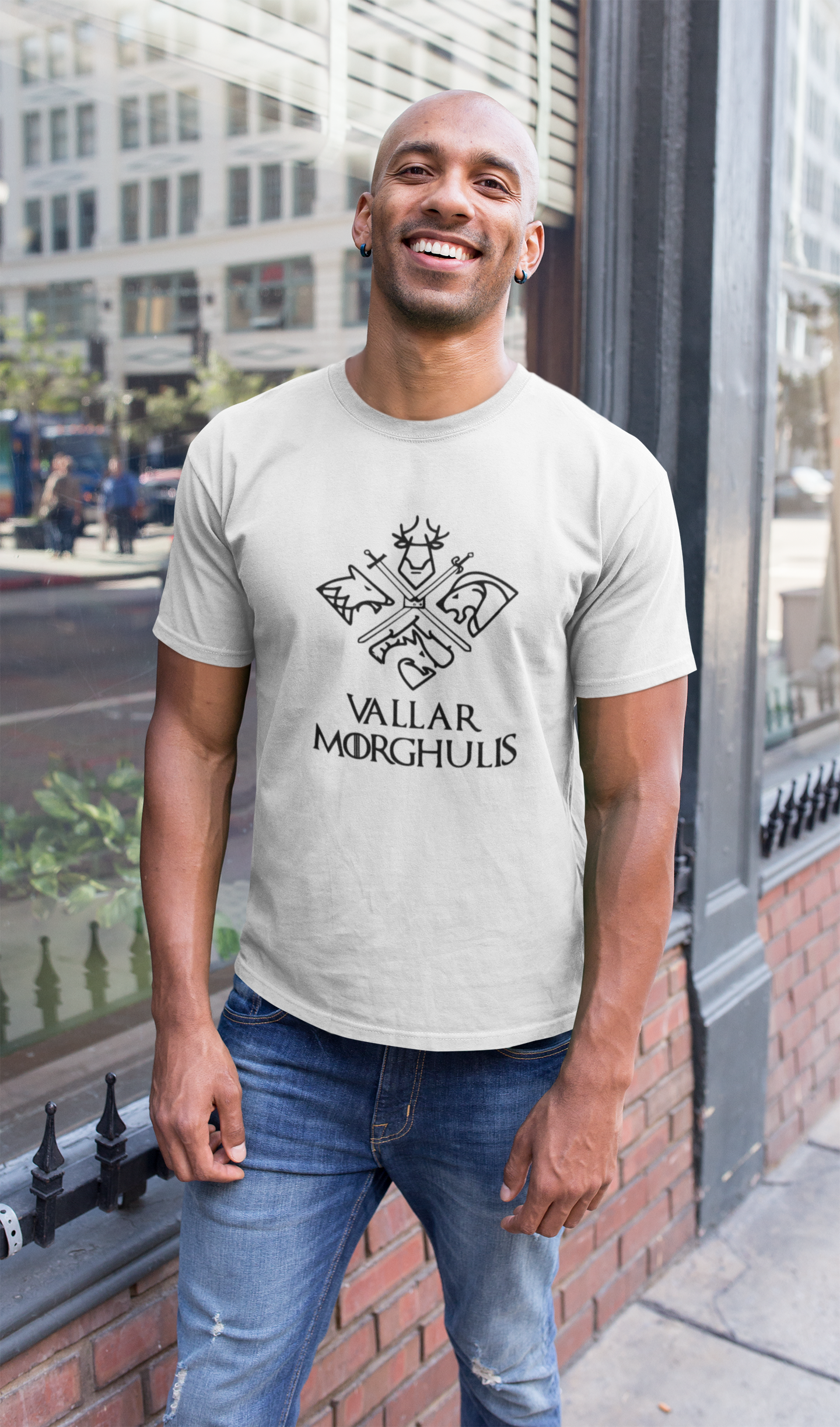Vallar Morgulis Web Series Mens Half Sleeves T-shirt- FunkyTeesClub