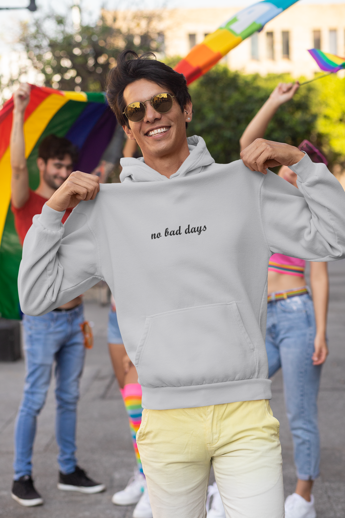 No Bad Days Men Hoodies-FunkyTeesClub