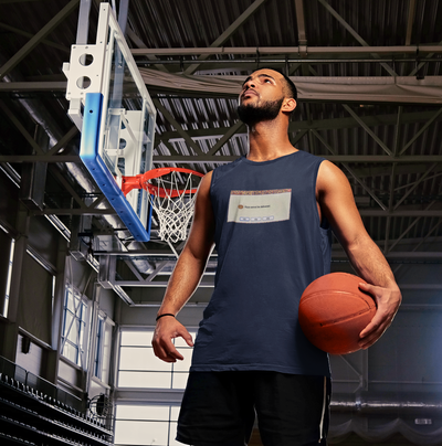 Pizza Canot Be Delivered Minimal Men Gym Vest-FunkyTeesClub