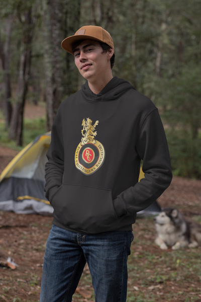 Rcb Logo Men Hoodies-FunkyTeesClub