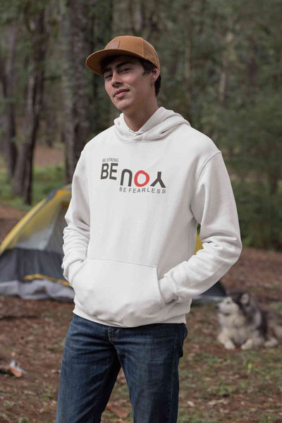 Be Fearless Be Strong Be You Men Hoodies-FunkyTeesClub