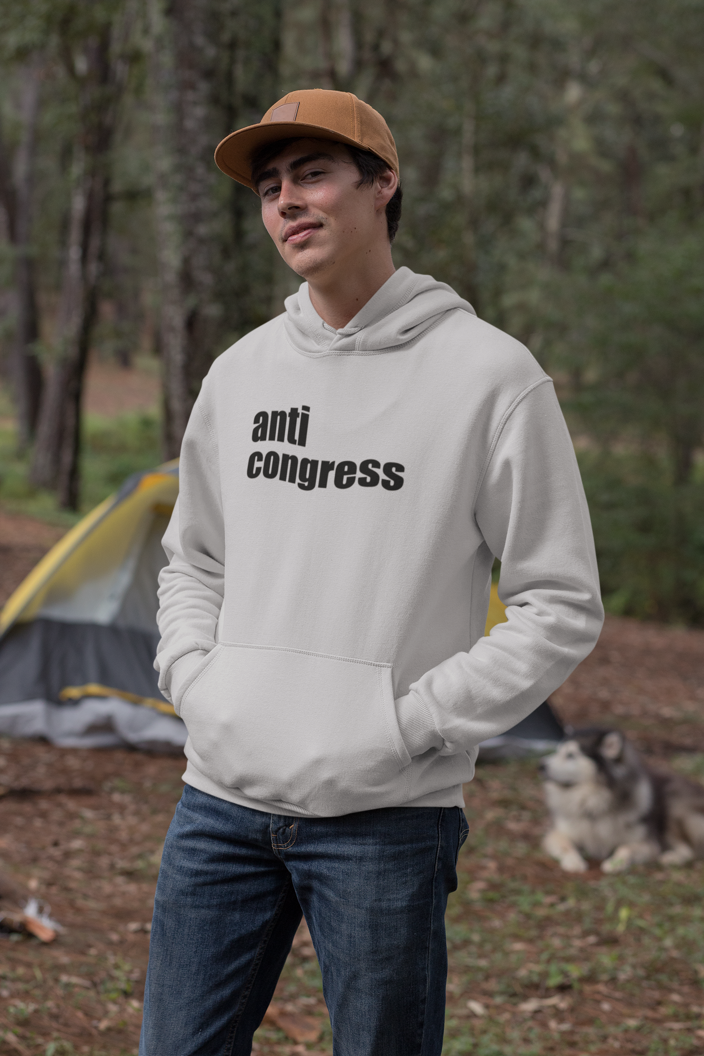 Anti Congress Anti Government Men Hoodies-FunkyTeesClub