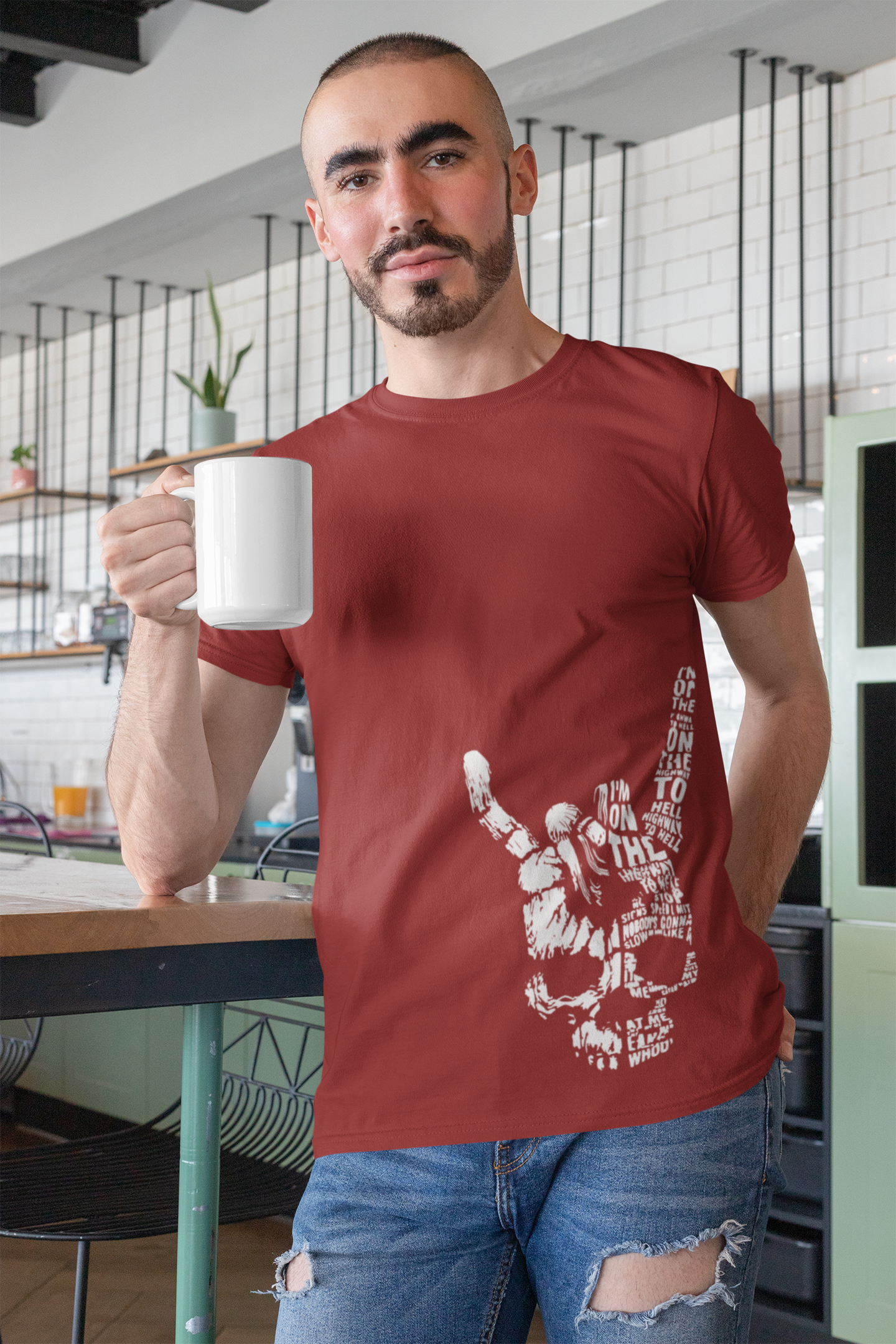 Yo Mens Half Sleeves T-shirt- FunkyTeesClub