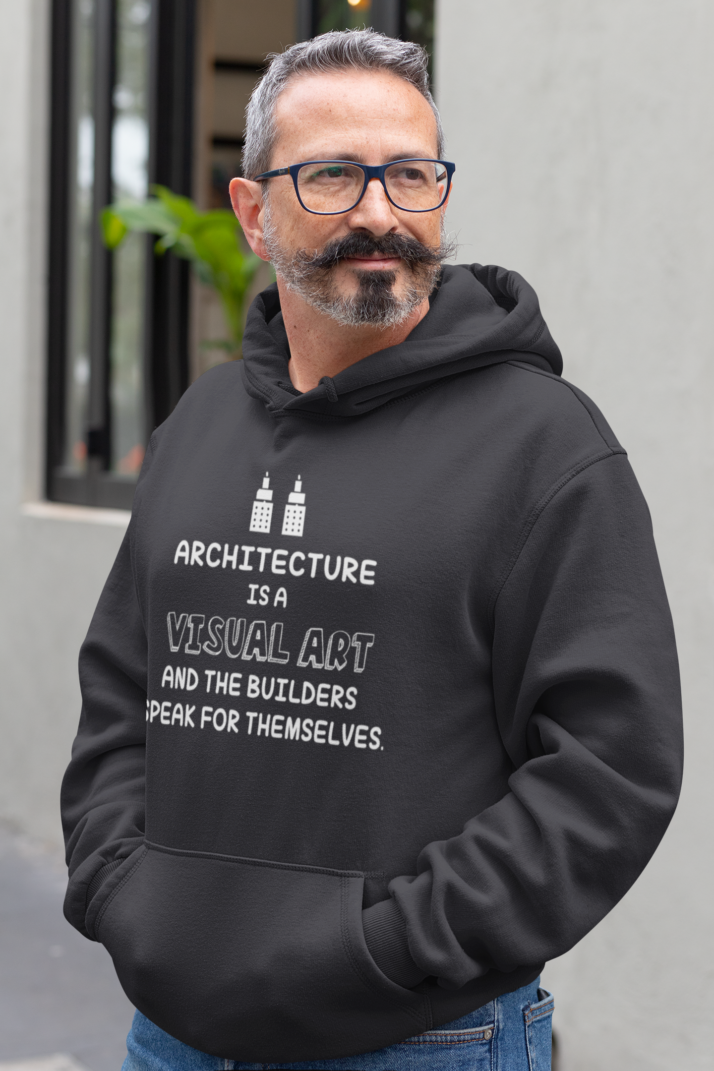 Architecture Visual Art Architect Profession Men Hoodies-FunkyTeesClub