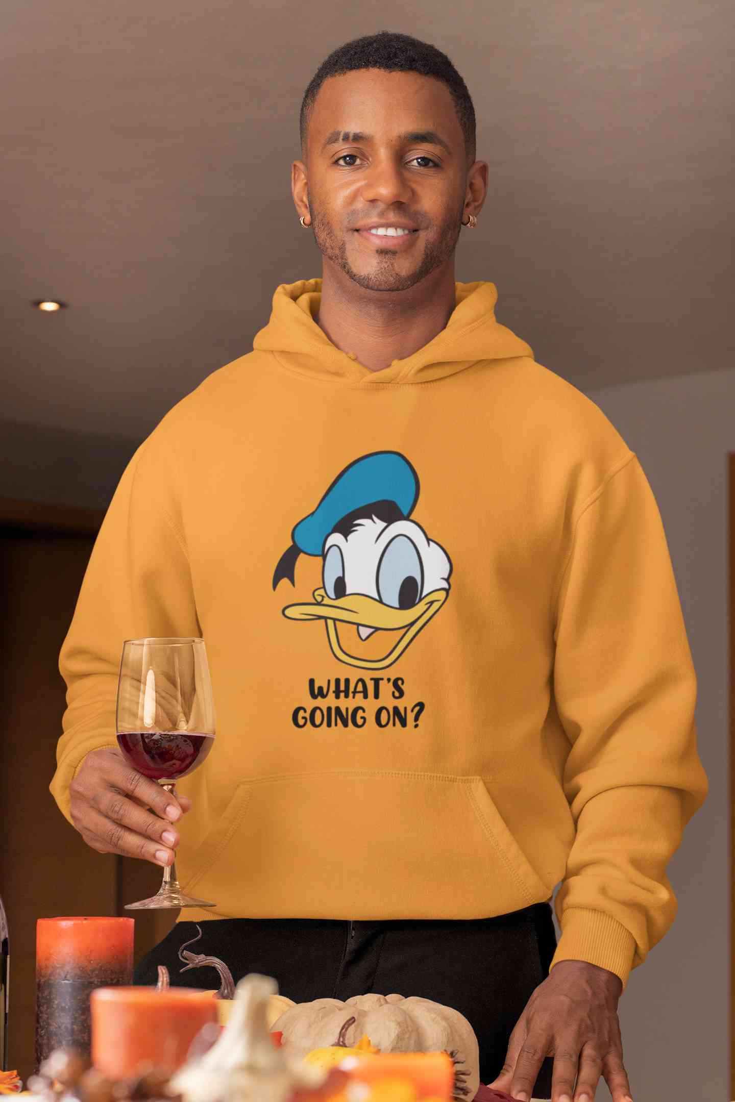 Whats Going On Men Hoodies-FunkyTeesClub