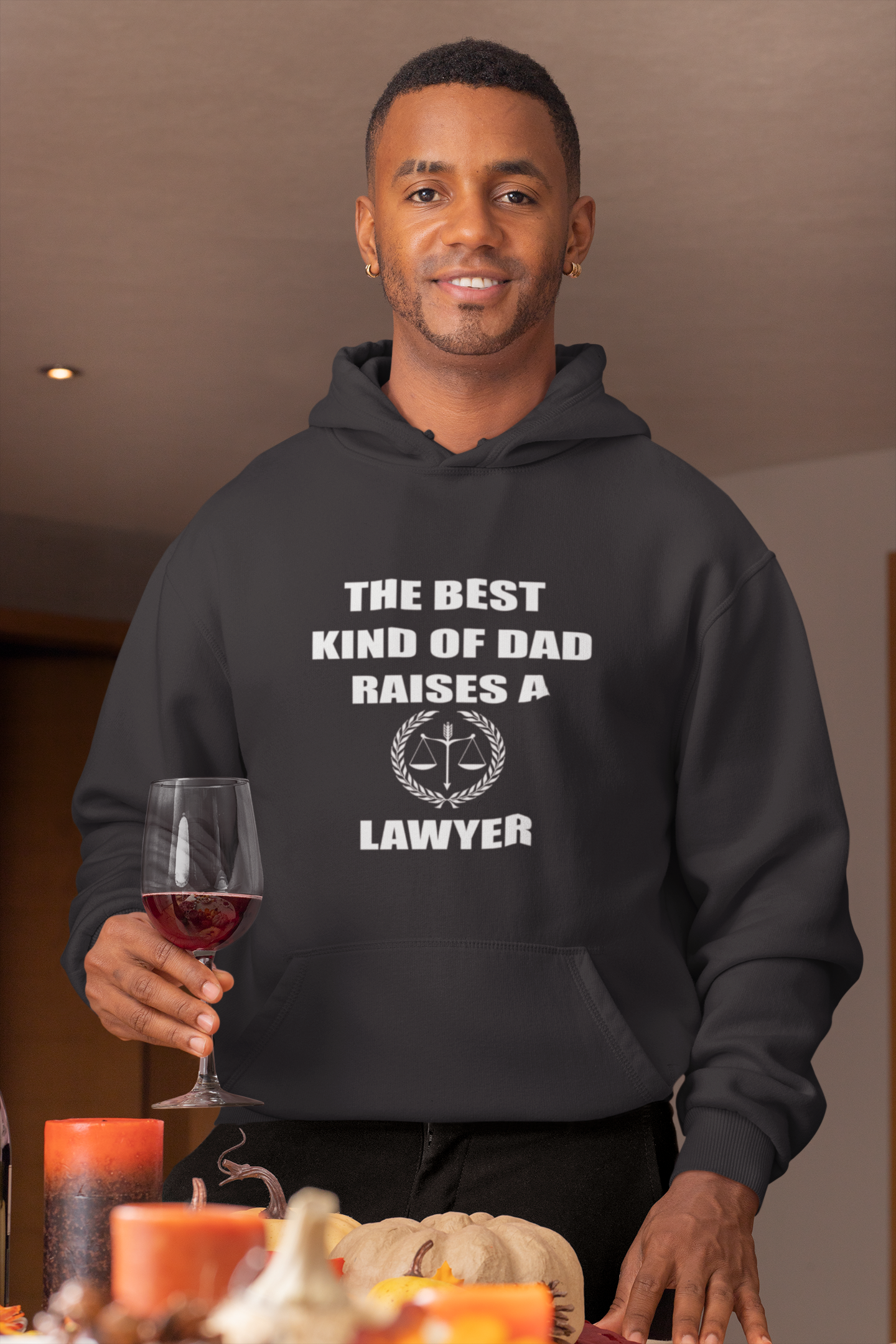 The Best Kind Of Dad Raises A Lawyer Men Hoodies-FunkyTeesClub