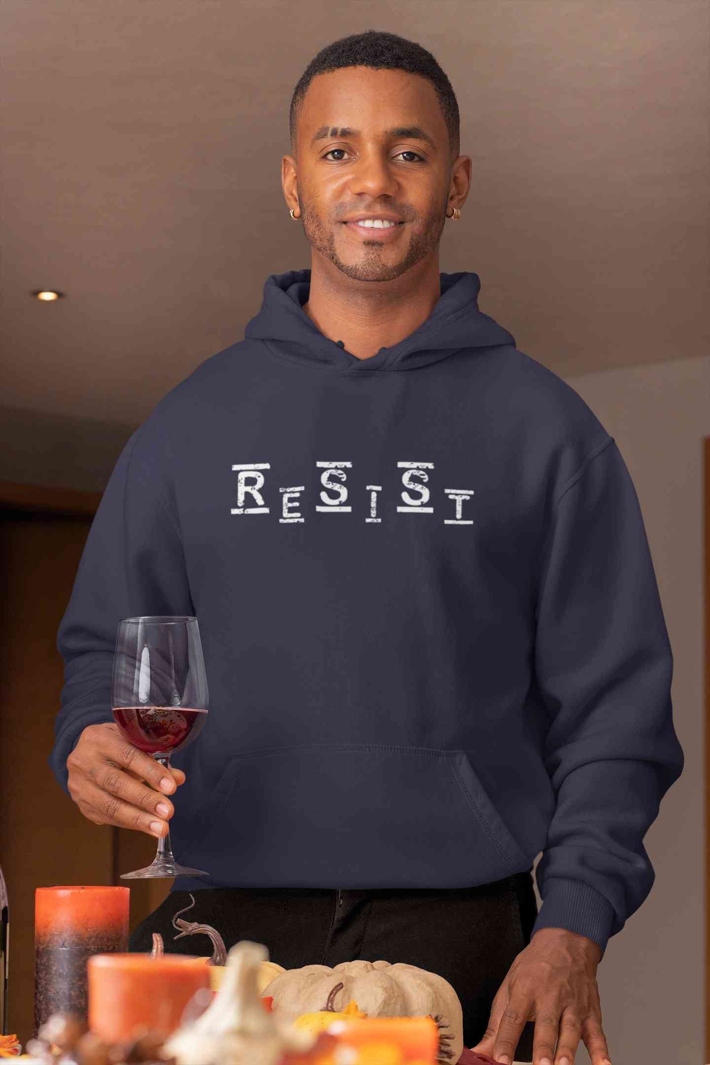 Resist Men Hoodies-FunkyTeesClub