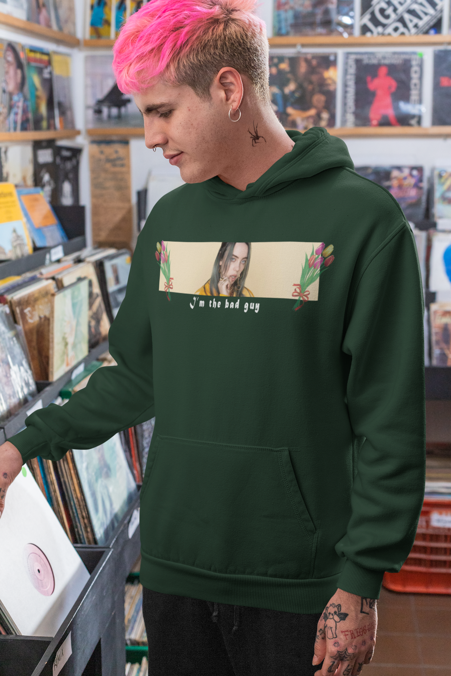 I Am The Bad Guy Men Hoodies-FunkyTeesClub