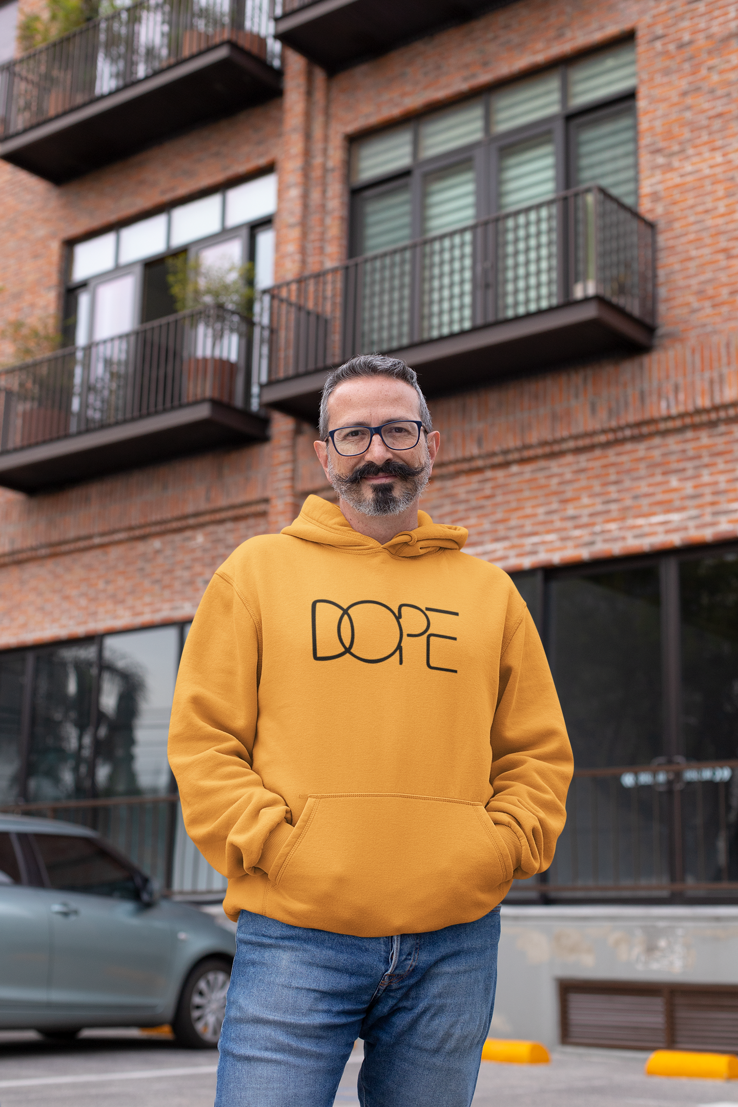 Dope Typography Men Hoodies-FunkyTeesClub