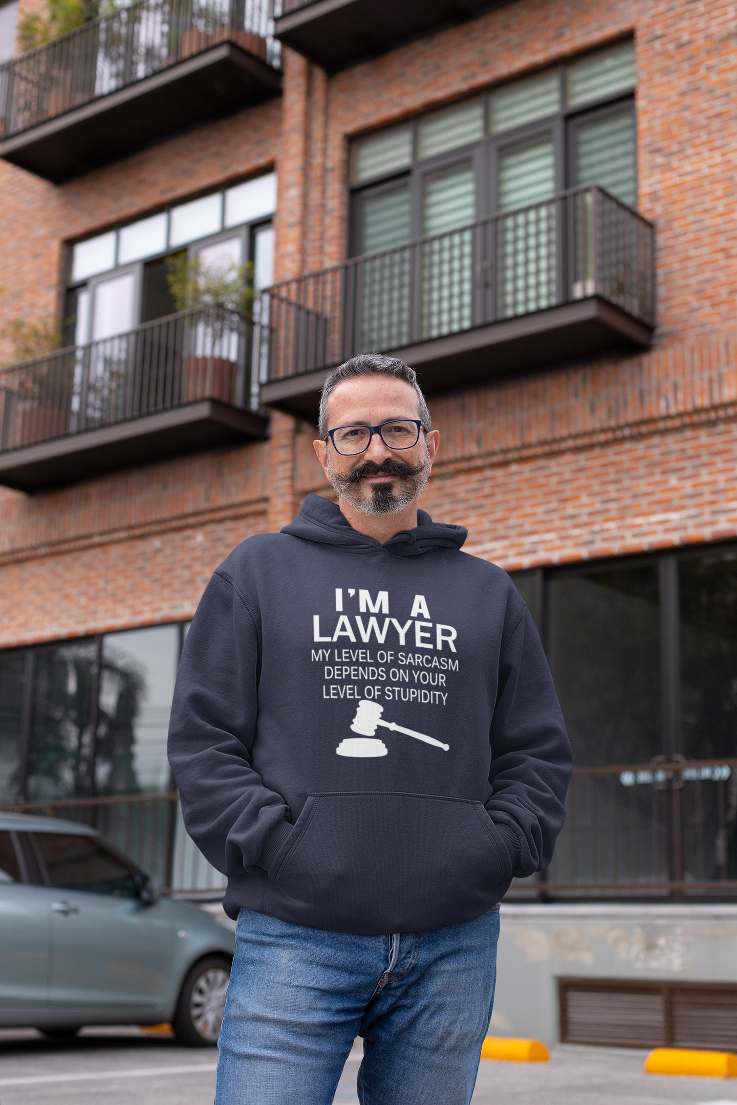 I Am A Lawyer Men Hoodies-FunkyTeesClub