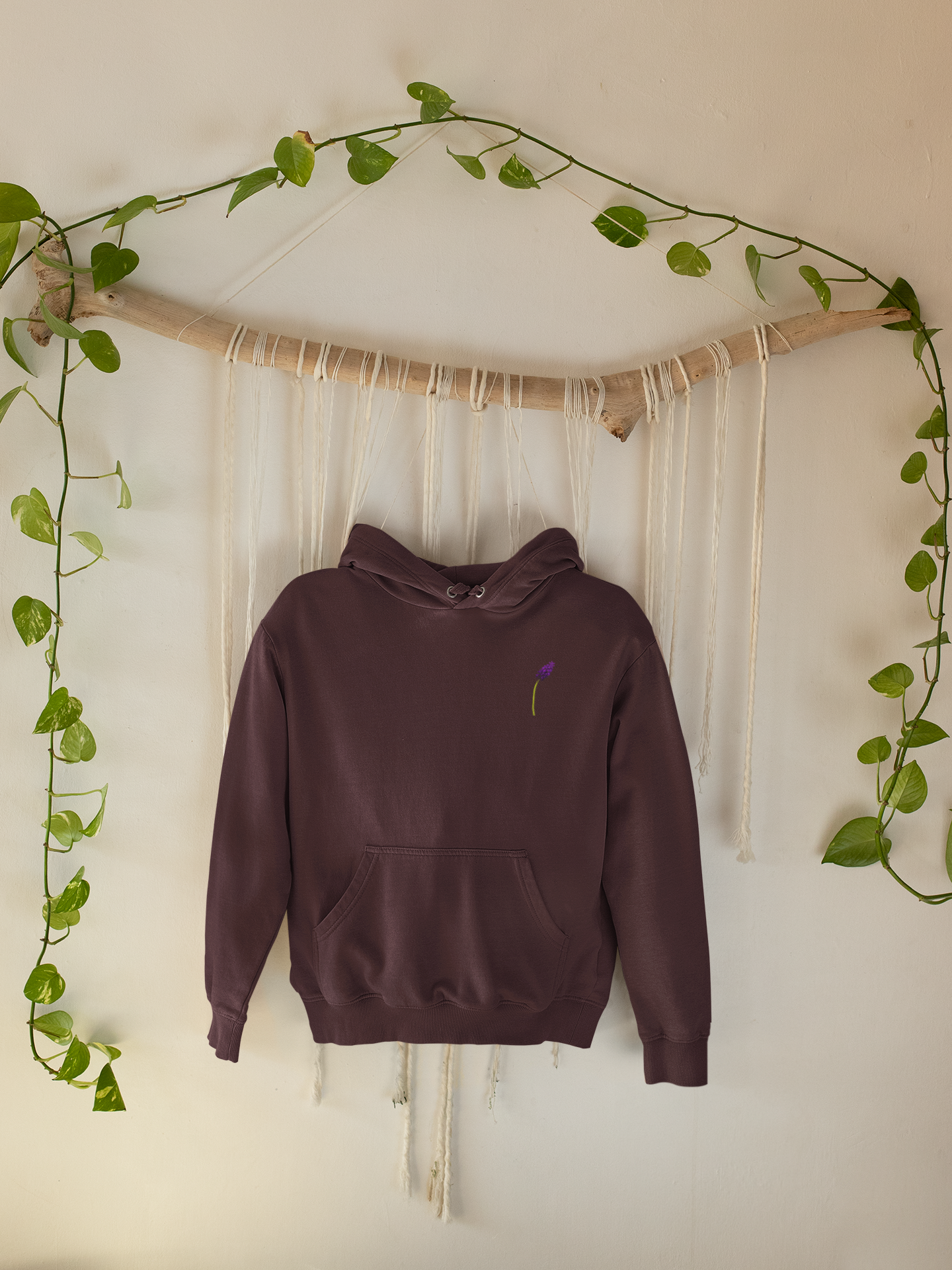 Lavender Spring Men Hoodies-FunkyTeesClub