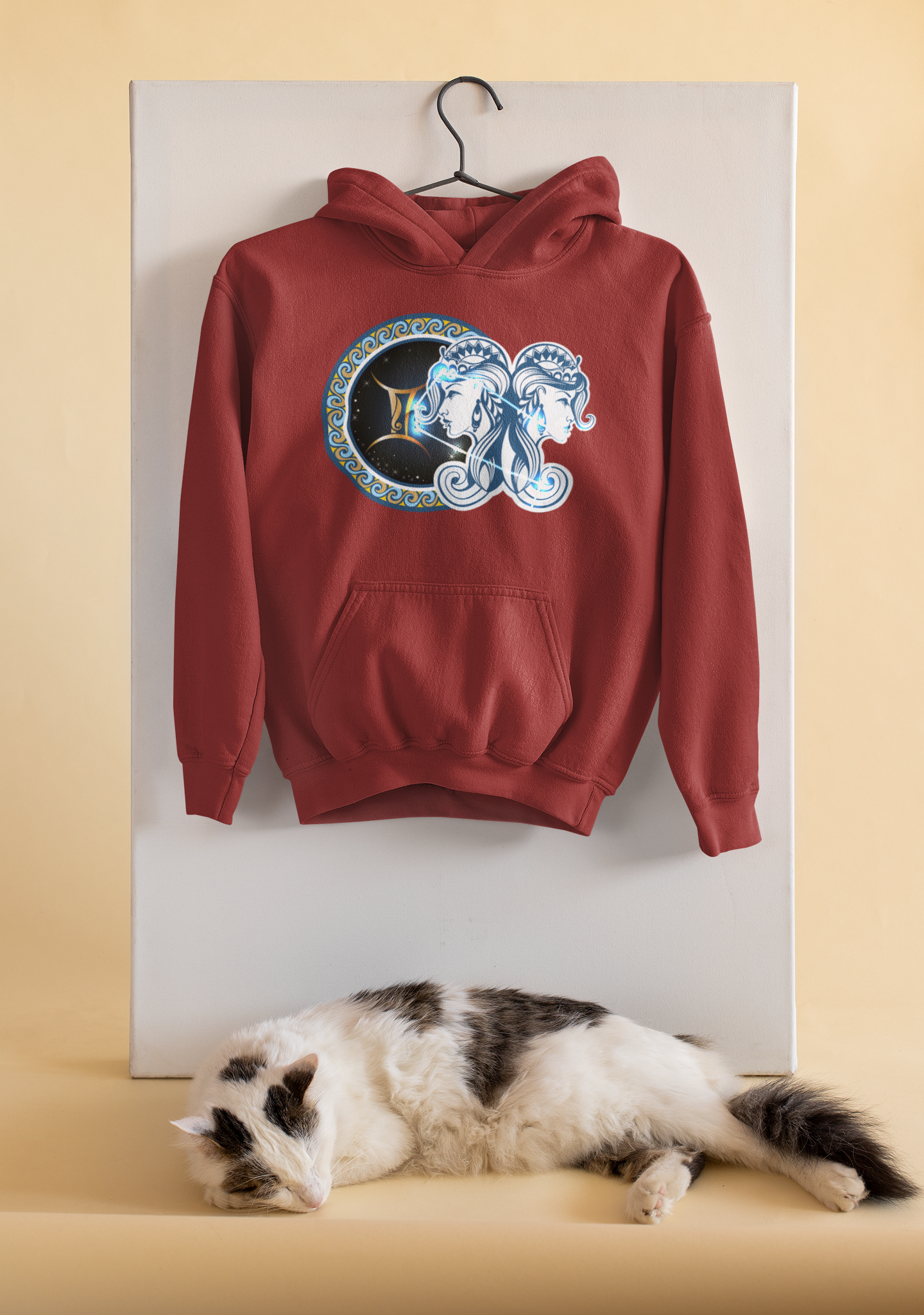 Gemini Zodiac Sign Hoodies for Women-FunkyTeesClub