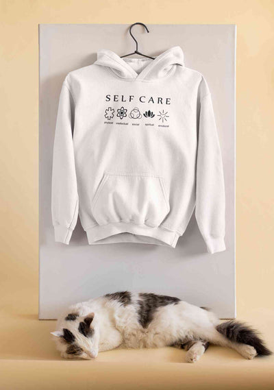 Self Care Men Hoodies-FunkyTeesClub