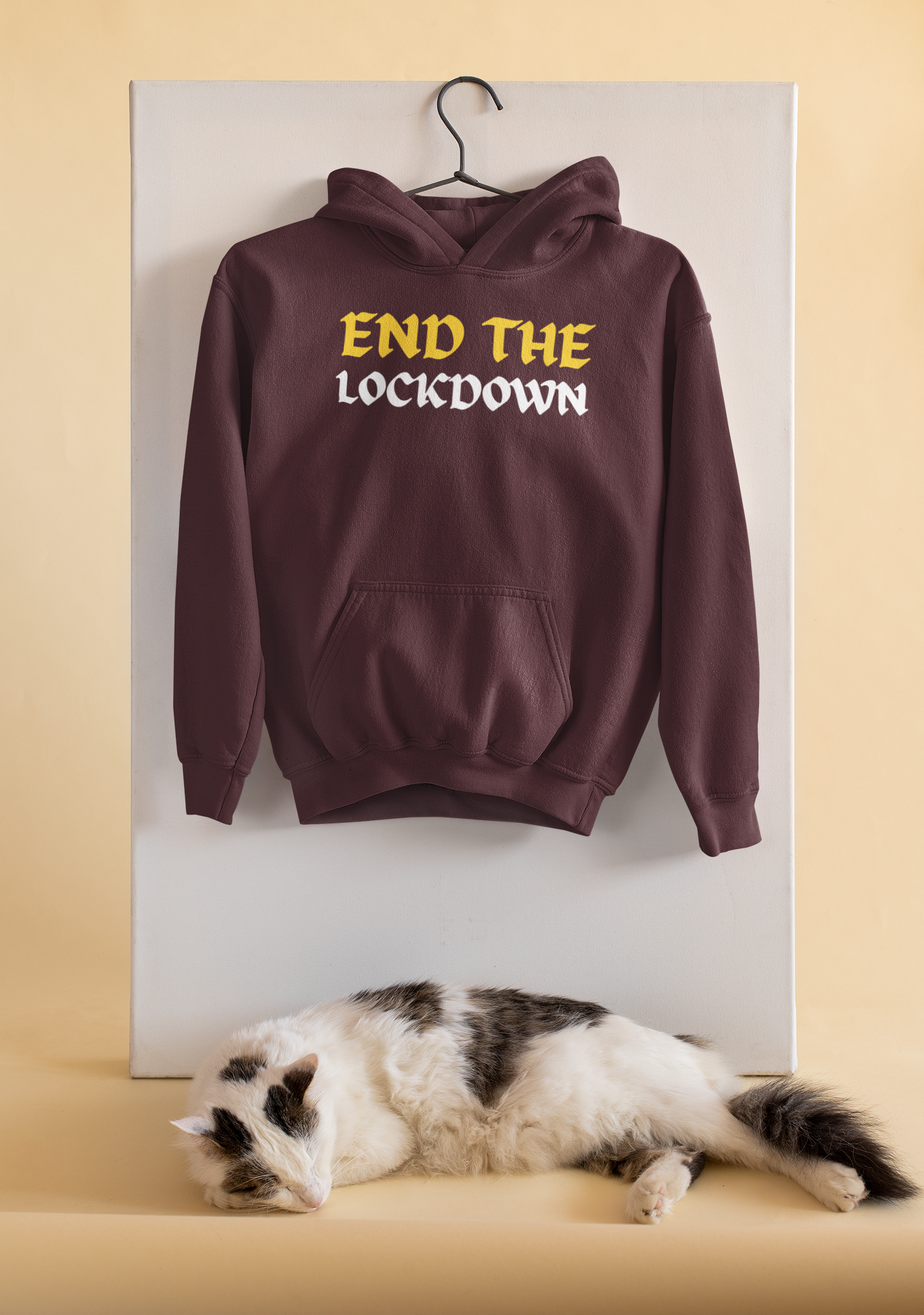 Anti Lockdown Anti Government Men Hoodies-FunkyTeesClub