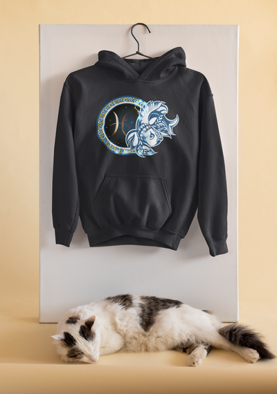Pisces Zodiac Sign Men Hoodies-FunkyTeesClub