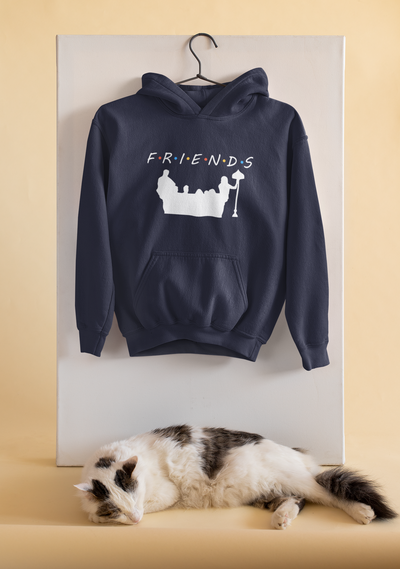 Friends Web Series Hoodies for Women-FunkyTeesClub