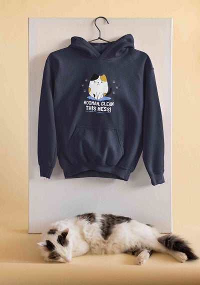 Human Clean This Mess Funny Men Hoodies-FunkyTeesClub