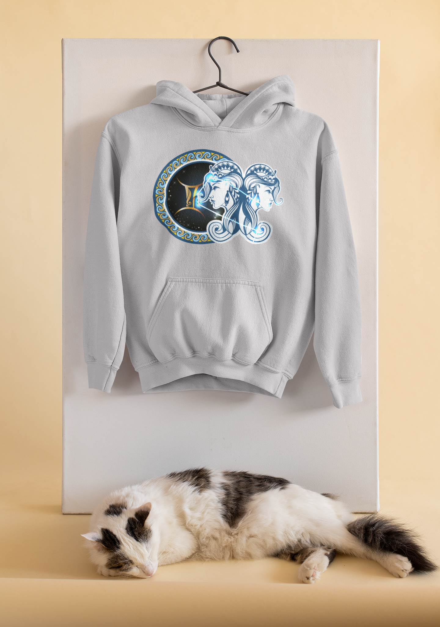 Gemini Zodiac Sign Hoodies for Women-FunkyTeesClub