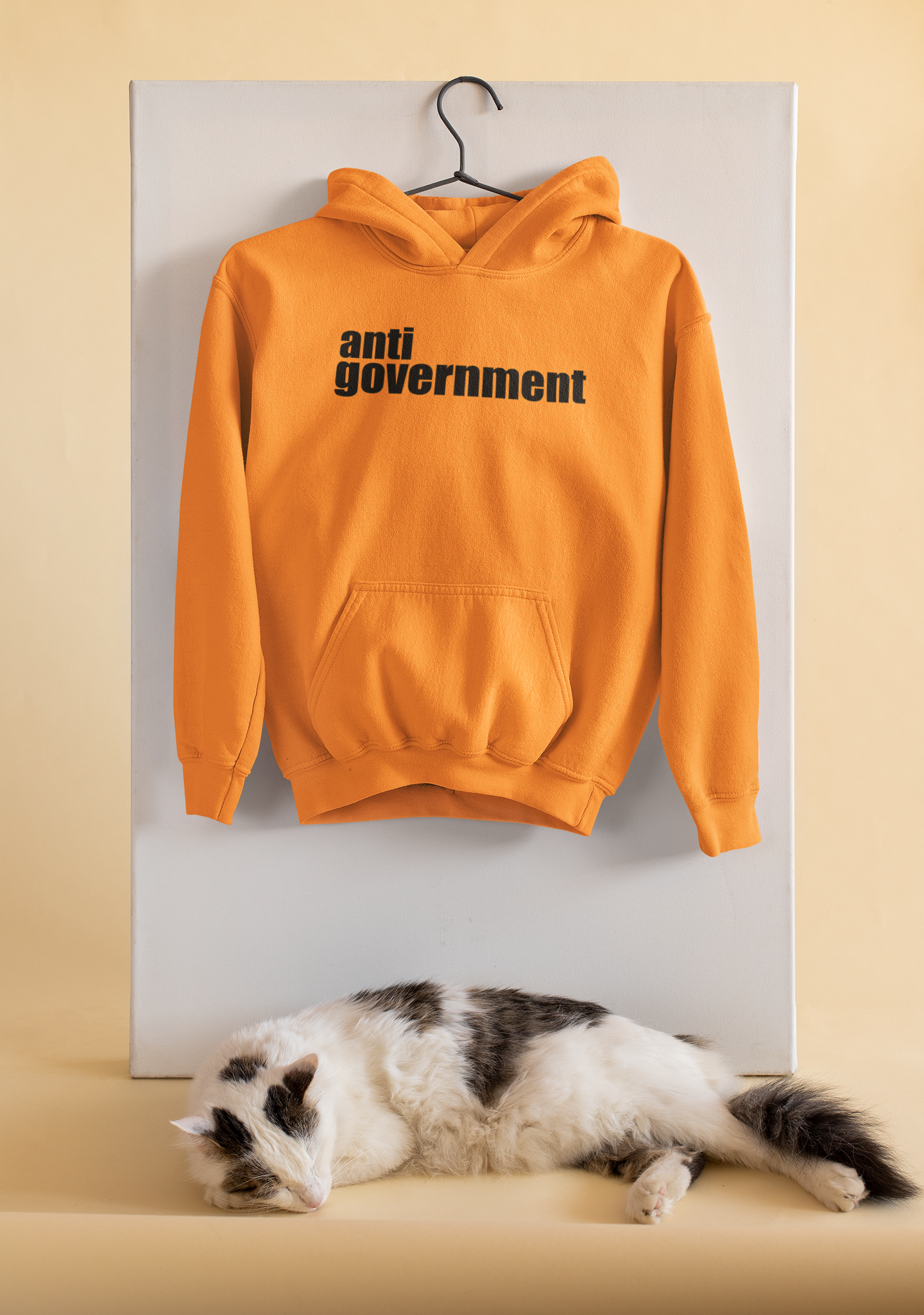 Government Anti Government Hoodies for Women-FunkyTeesClub