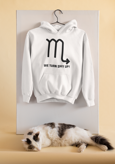 Scorpio Zodiac Sign Men Hoodies-FunkyTeesClub