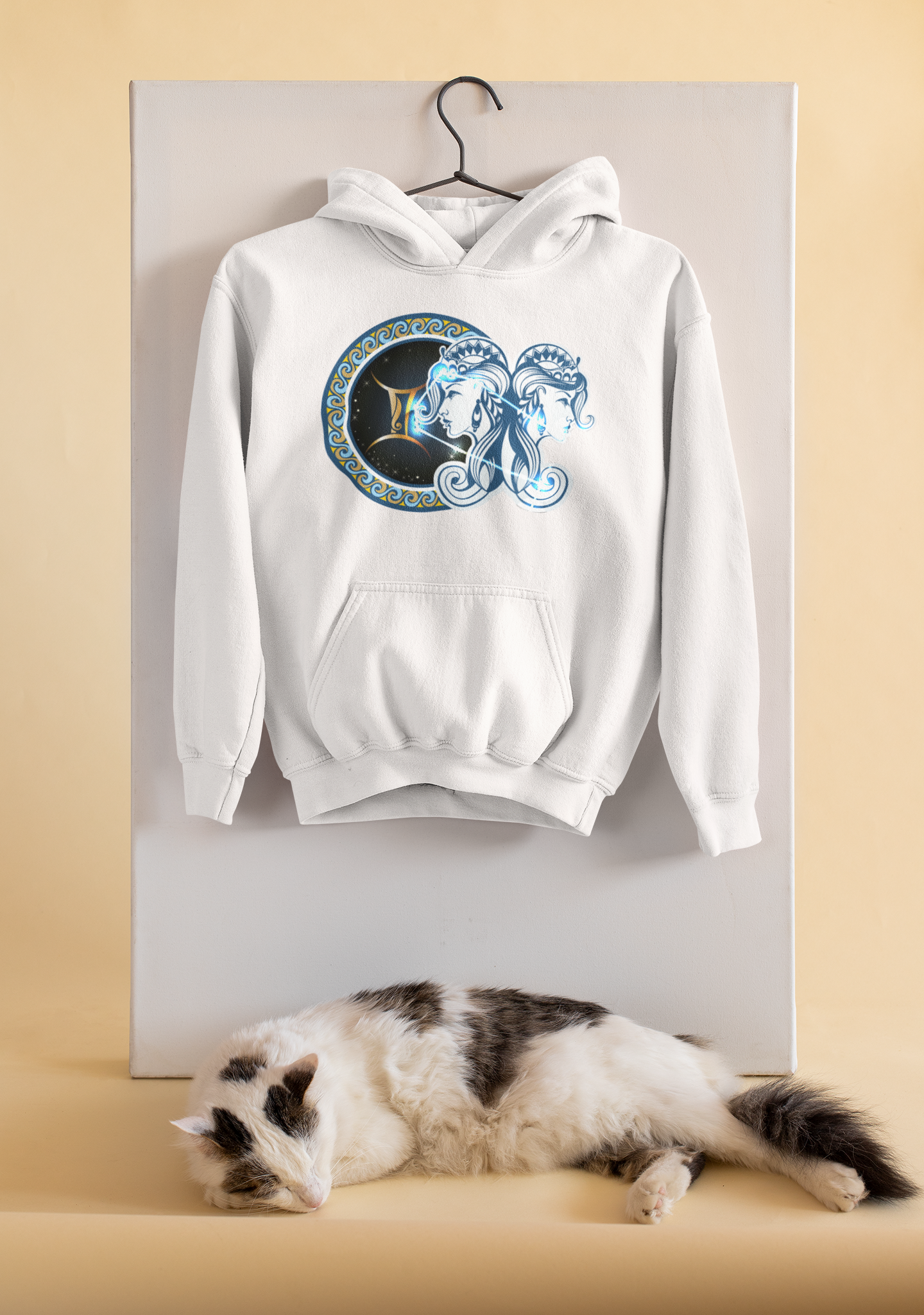 Gemini Zodiac Sign Hoodies for Women-FunkyTeesClub