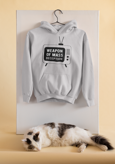 Weapon Of Mass Deception Anti Government Hoodies for Women-FunkyTeesClub