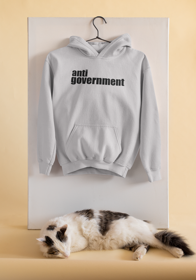 Government Anti Government Hoodies for Women-FunkyTeesClub